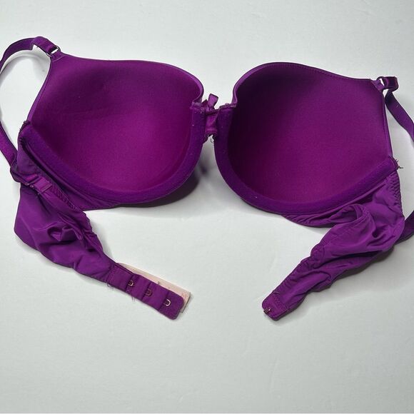 Victoria's Secret Purple lined demi Bra 34C - Picture 4 of 6